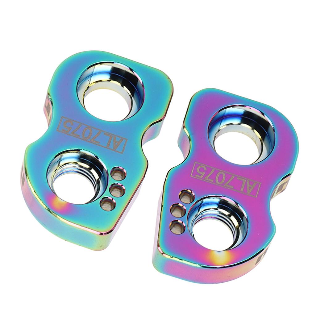 1 Pair Bike V Brake Extension Seat with Screws Set 14 to 16 16 to 18 406 to 451 Wheelset Bike V Brake Extend Converter