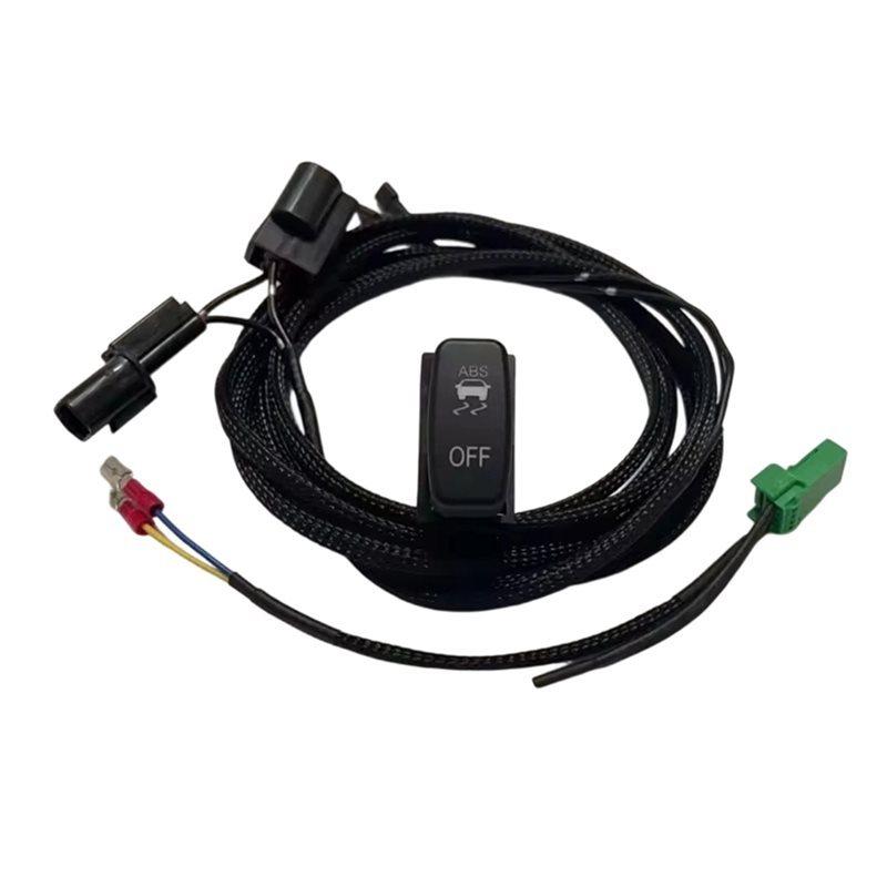 Harness Switch And Button Accessories For Mitsubishi Pajero V73 V97 V93 V87 ABS Switch Anti-Slip Switch 1 Set ABS Button