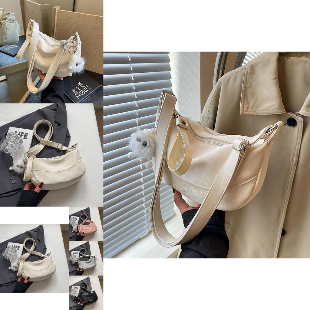 Chic Spring Summer Designer Dumpling Shoulder Bag For Women With Soft Material