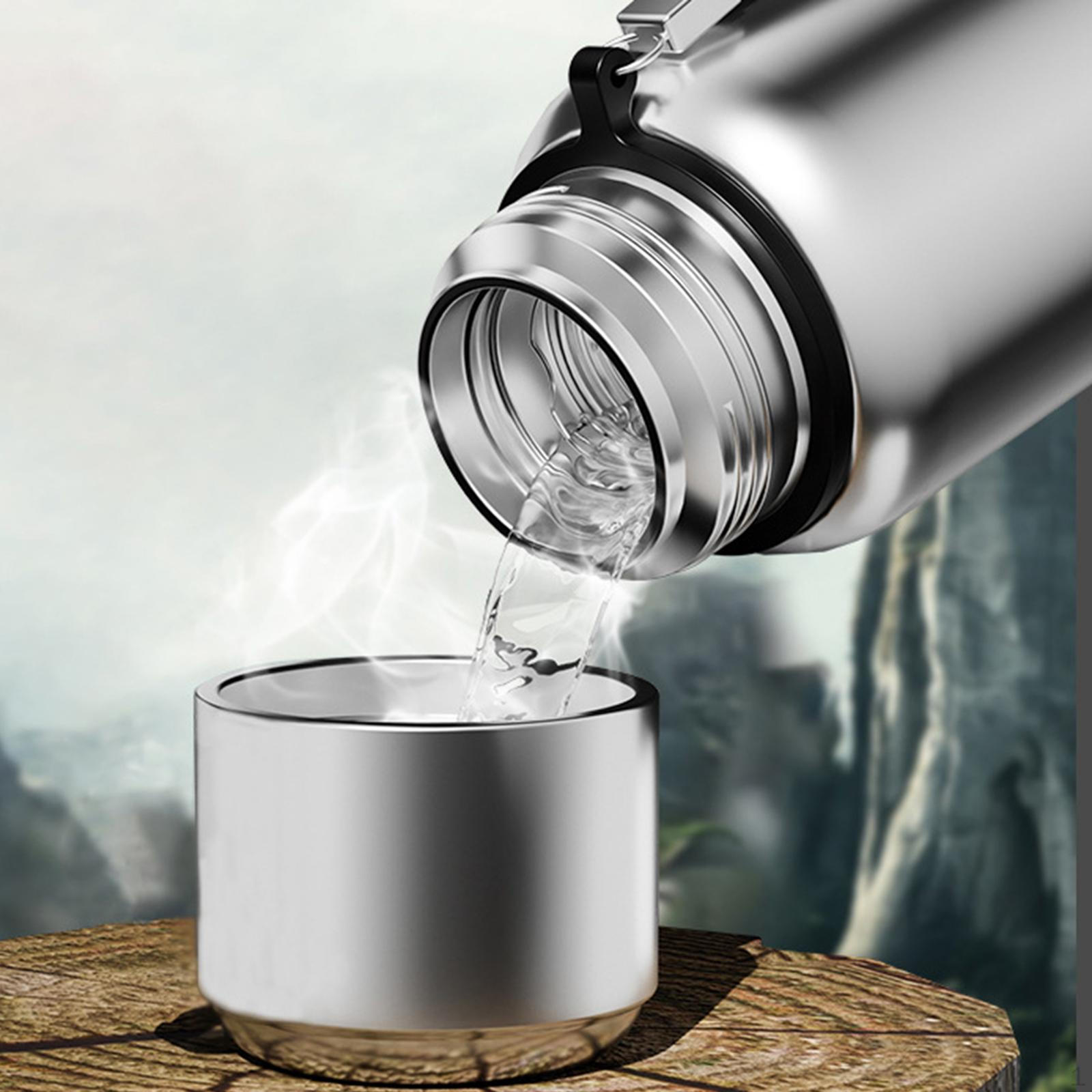 

Термобутылка из нержавеющей стали, кофейная чашка, герметичная спортивная изолированная вакуумная кружка, фляга для воды 600ml