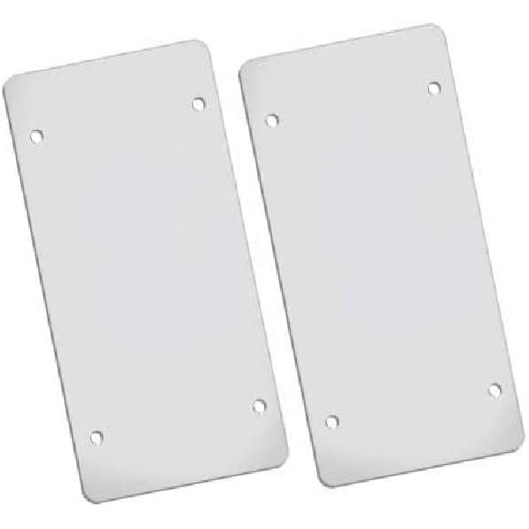 Flat Clear License Plate Cover 2 Pack Of Heavy Duty Shields Ubreakable