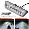 Universal 20W 18LED Motorcycle Ultra Bright Headlight Waterproof Spot Light for E-bike Scooter Modification 12-80V Wide Voltage