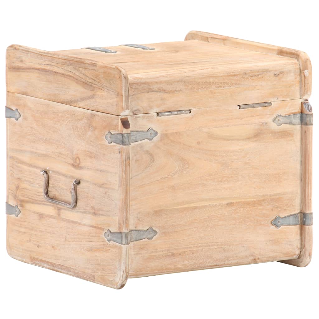 Storage Chest 40x40x40 cm Solid Acacia Wood