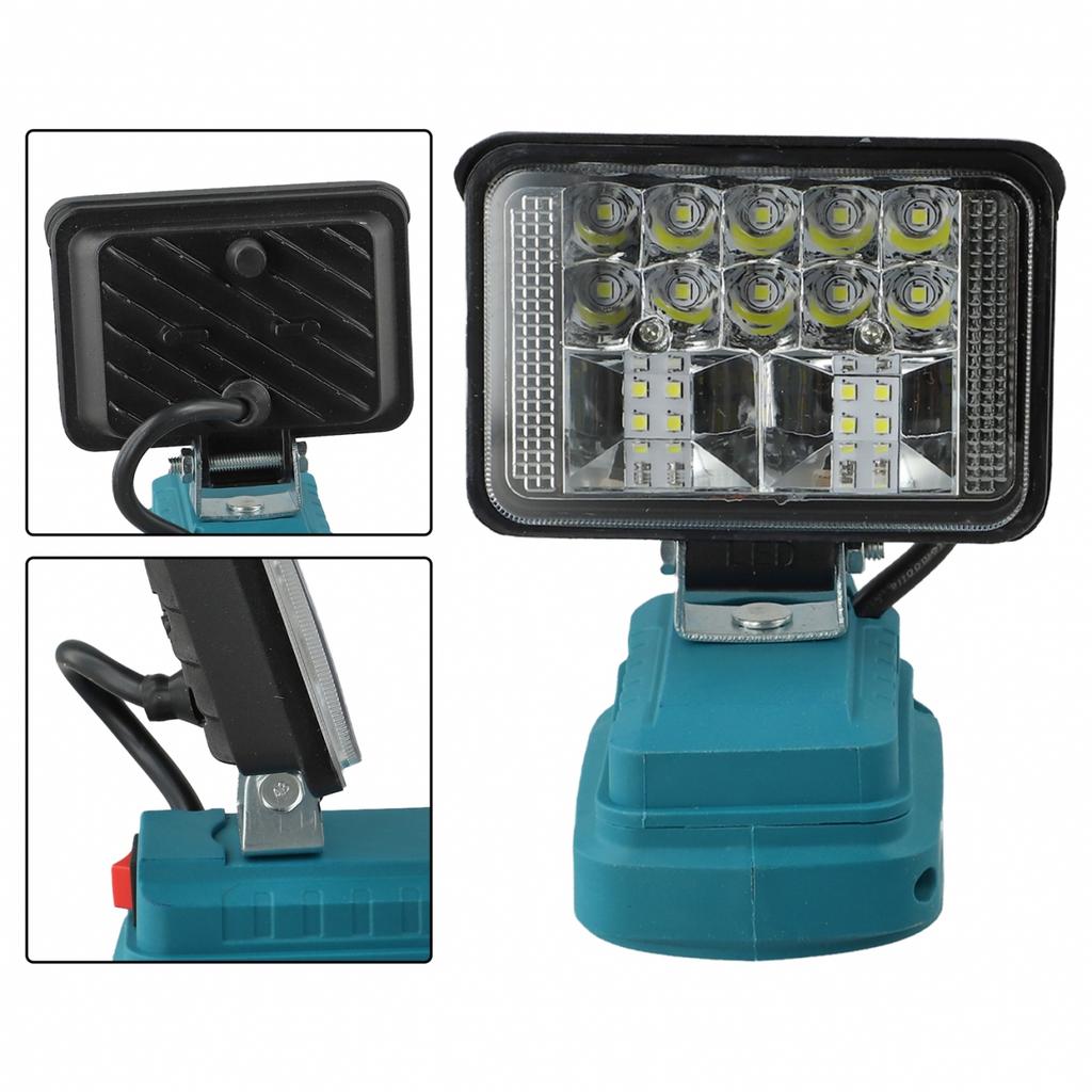 Powerful 1884W Handheld Work Light for Jobsite and Vehicle Maintenance