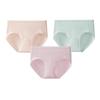 PurCotton Women's Mid-Waist Underwear 3-Pack