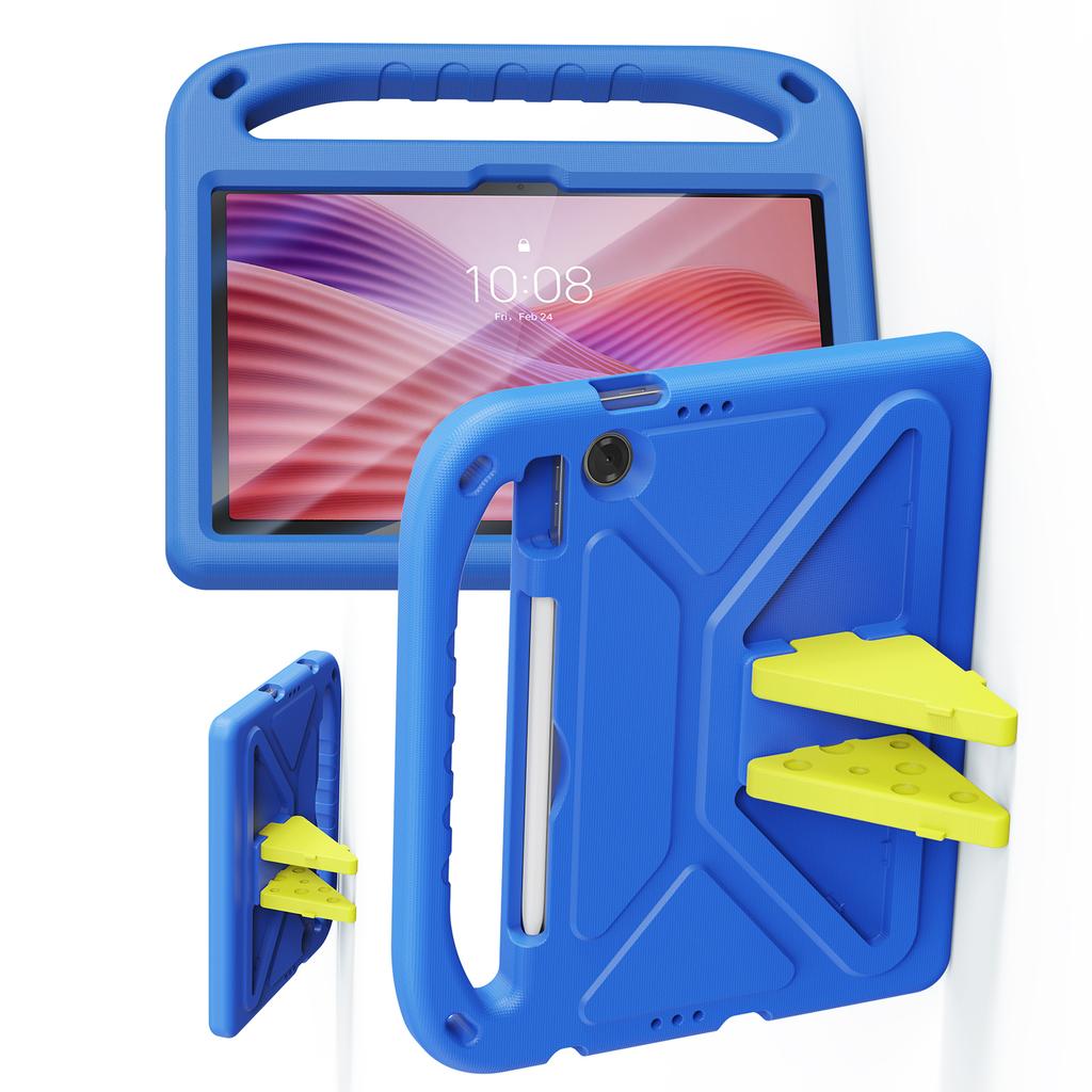 Pro Lenovo Tab 10.1 (2025)/Lenovo Tab K10 (2. gen) Pouzdro na tablet se stojánkem DUX DUCIS Puff Series EVA Dětský nárazuvzdorný kryt