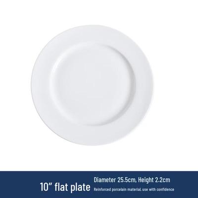 LISM Wit Keramisch Rond Dinerbord