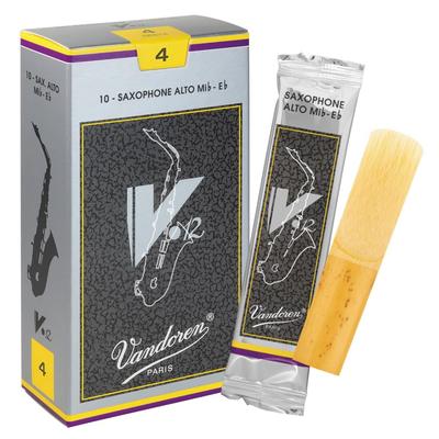 Vandoren Altsaxophon-Blatt 4 V12 Packung 10