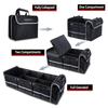 Foldable Car Trunk Organizer: Multi-functional Oxford Cloth Storage & Insulated Bag