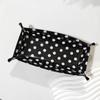 Multi-functional Polka Dot Design Storage Tray Large Capacity Folding Desk Organizer Storage Box Office Study