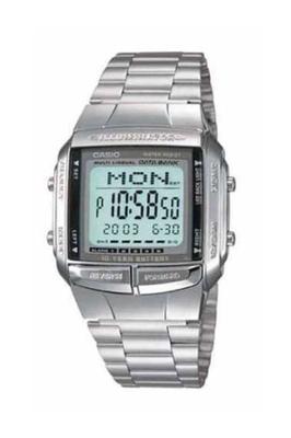 Casio Watch Data Bank Overseas Model Silver DB-360-1ADF [Reimported]
