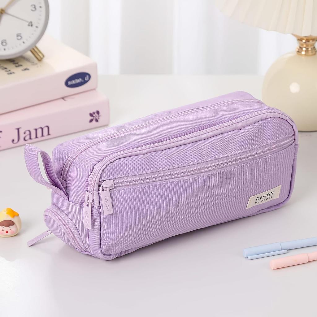 Large Capacity Multi-Layer Pencil Case: Stylish & Portable Stationery Organizer for Students & Adults