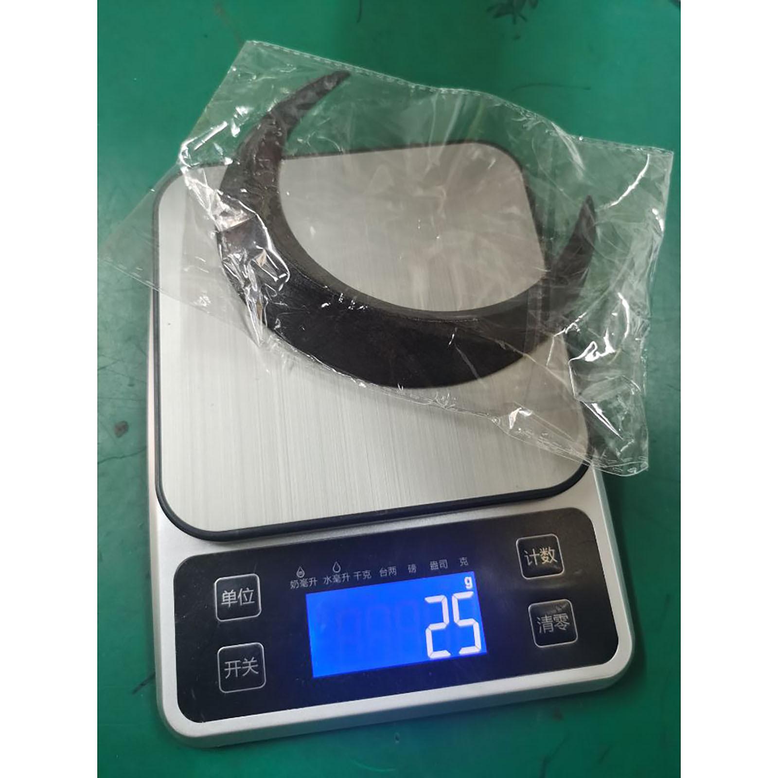 Вырезанная вручную вилка для волос в форме полумесяца для женщин — фото 3