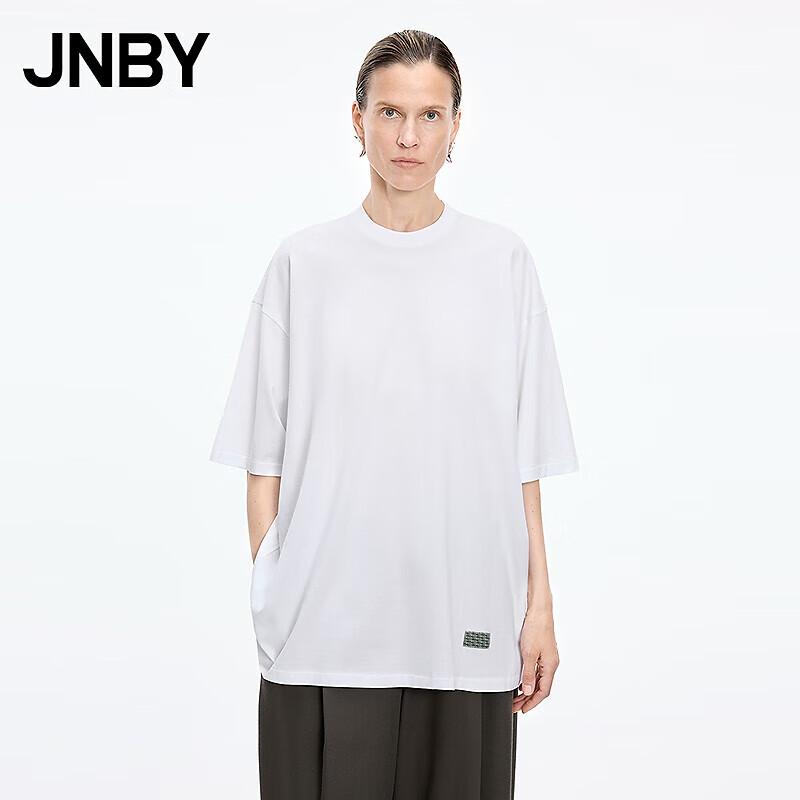 JNBY Autumn 2025 Cotton Round Neck Loose T-Shirt S