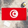 Bandiera Nazionale T-Tunisia Asciugamano Asciugatura Asciugamano da Bagno Applicabile a Nuoto Leggero Campeggio Yoga Spiaggia Fuori