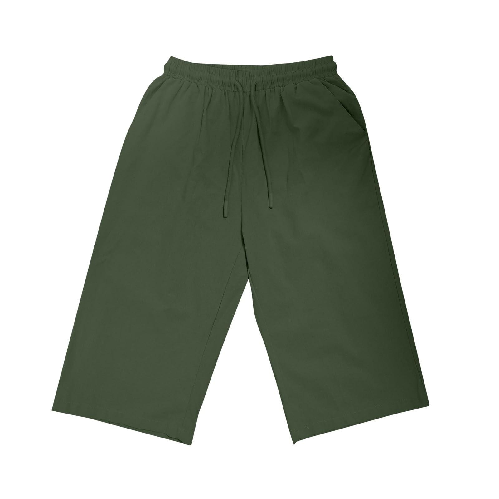 Женские льняные шорты — фото 4