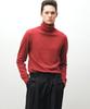 NOIRER Cashmere Cotton Turtleneck (Red)