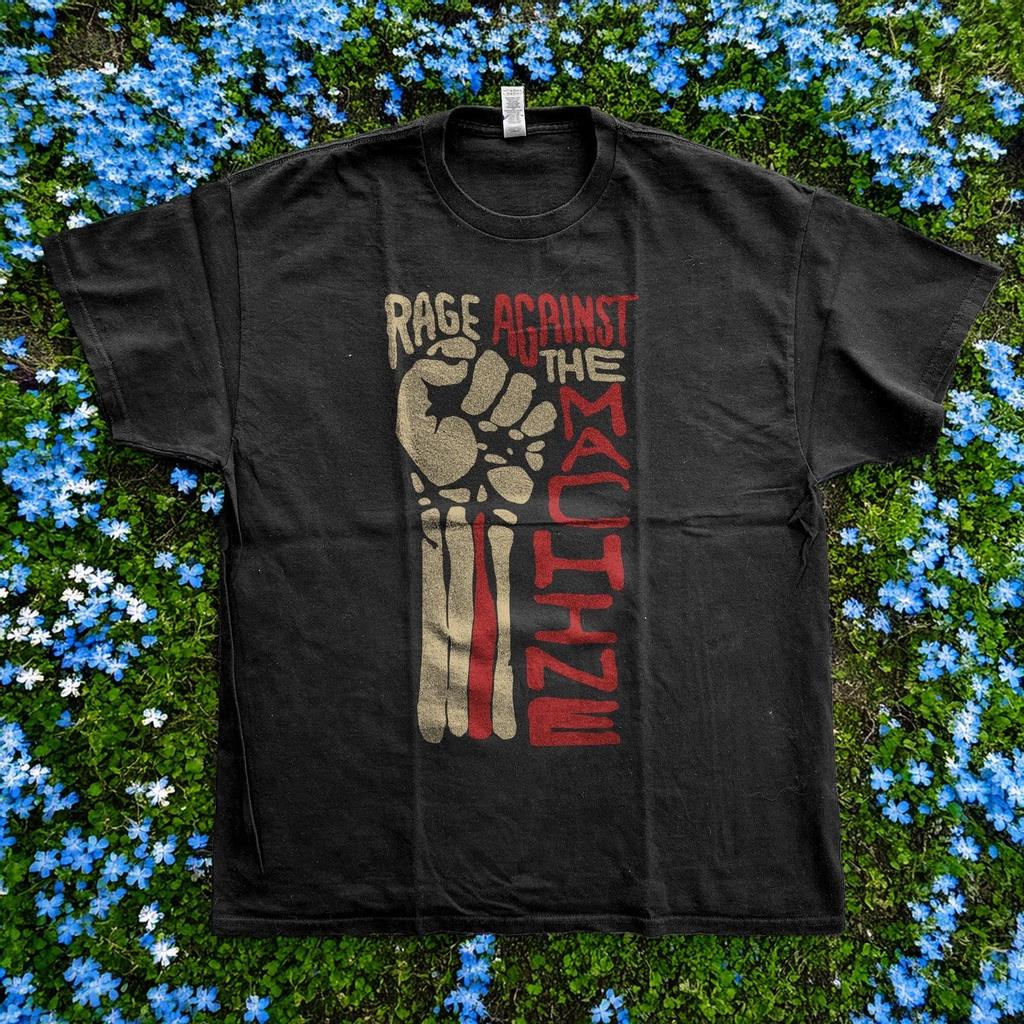 Rage Against The Machine Rock Band Vintage Style Unisex T-Shirt Size S-