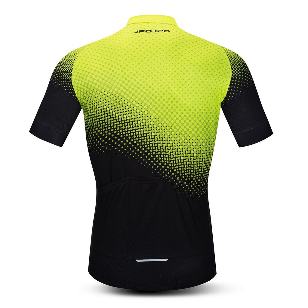 Cycling Jersey Men Bike Top MTB Bicycle Shirt Mountain Road Riding Clothing Short Sleeve Summer Cyclist Biking Clothes Green
