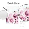 Rosa Blume Leinwand Malerei Nordic Tropische Pflanze Poster und Druck Sukkulenten Kaktus Wand Bild für Wohnzimmer Wohnkultur