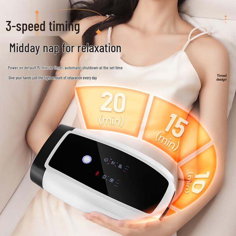 AUX Electric Hand Massager with Heat and Kneading