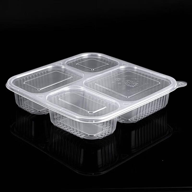 ZLIII Disposable 4-Compartment Meal Prep Containers