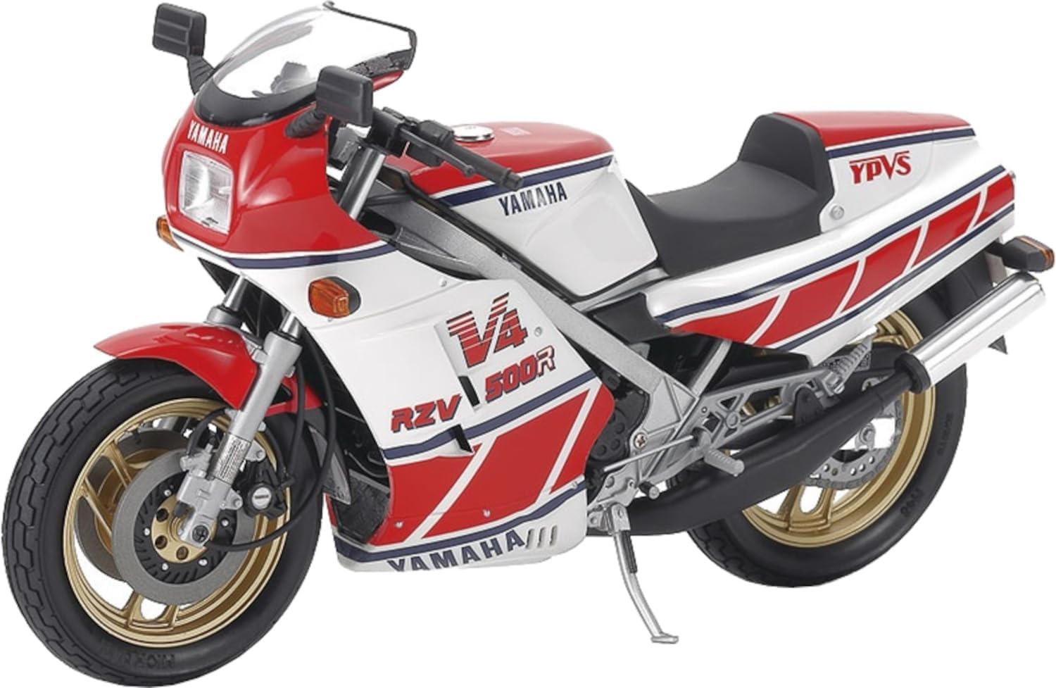 Серия Мотоциклы Tamiya 37 Yamaha RZV500R Пластиковая модель 14037 1/12 №