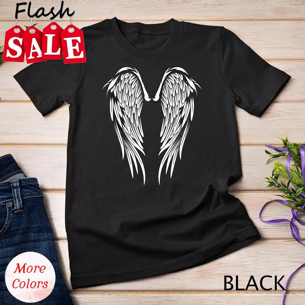 2025/Wings #2 On The Back Side Angel Unisex T-shirt Unisex T-Shirt