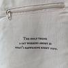 [mauve] NEW Canvas Tote Bag, A4 Size, Slim, Lightweight, Zipper Closure, Unisex, for Commuting, School, and Everyday Use (Royal Cat X White)