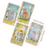 12*7cm Chubby Bunny Tarot Ein 78-Karten-Deck mit süßen Hasen 2,75 x 4,75'' Verpackung Starre Box