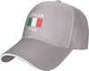 Italia Italy Flag Baseball Cap Polyester Adjustable Dad Hat Casual Golf Cap for Adult