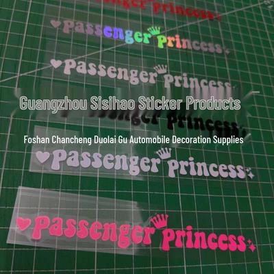 Hot-Selling Car Passenger Princess Rearview Mirror Sticker