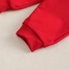 2025 Autumn/Winter Baby Christmas Knit Cotton Sweatshirt & Pants Set