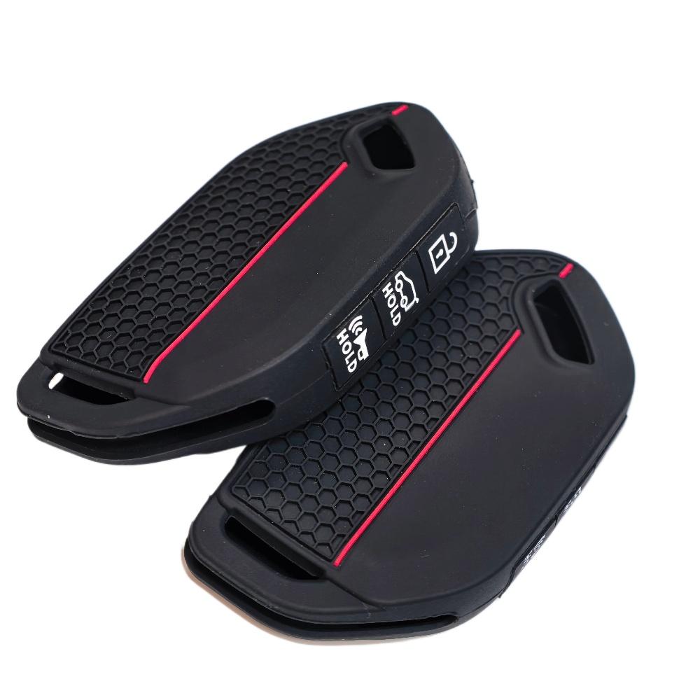 

5Button Silicone Key Holder Cover Key Case For Kia Ev9 K3 K5 Carnival Picanto Gt Line Sorento Mq4 Ka4 Keyless Remote Shell