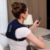 1Pc Multifunctional back and shoulder massager with vibration and heating - suitable for men and women,  suitable for home or office use