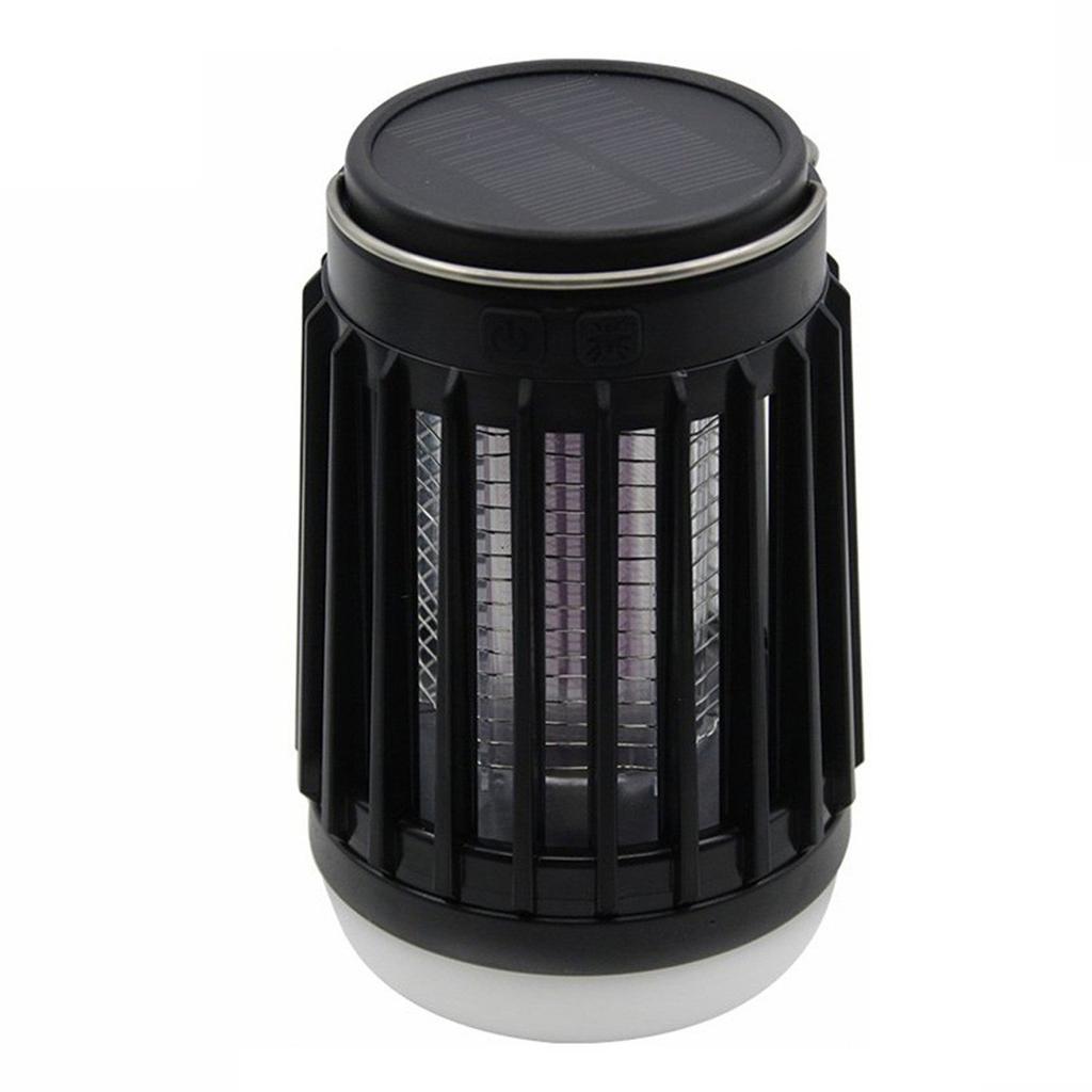 1ks solární USB lampa s komárem Vodotěsná svítilna na past na hmyz