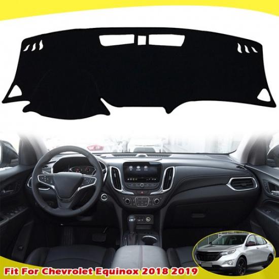 Dashboard Pad, DashMat SunShade Black Non-Slip For Chevrolet Equinox 2018-now