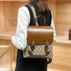 Guangzhou Rucksack aus echtem Leder Damen Neu Herbst und Winter Modisch Vintage Blume Große Kapazität Rucksack Vielseitig Lässig Reise Tasche