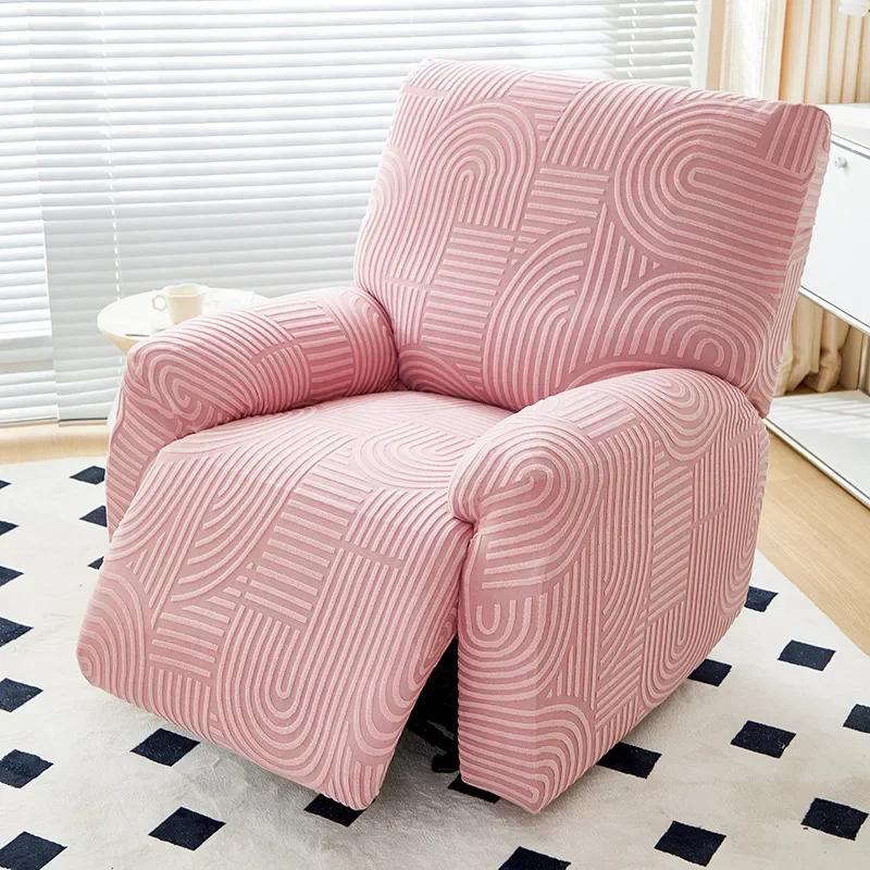 Full Cover Elastic Electric Recliner Sofa Slipcover 1 To 4 Seater Stain Resistant Chair Protector Home Decor