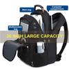 Wasserdichte Flugzeug-Reise-Rucksäcke Herren Schultasche Anti-Diebstahl Herren-Rucksack Passend für 20-Zoll-Laptop-Rucksack Mochila Hohe Kapazität