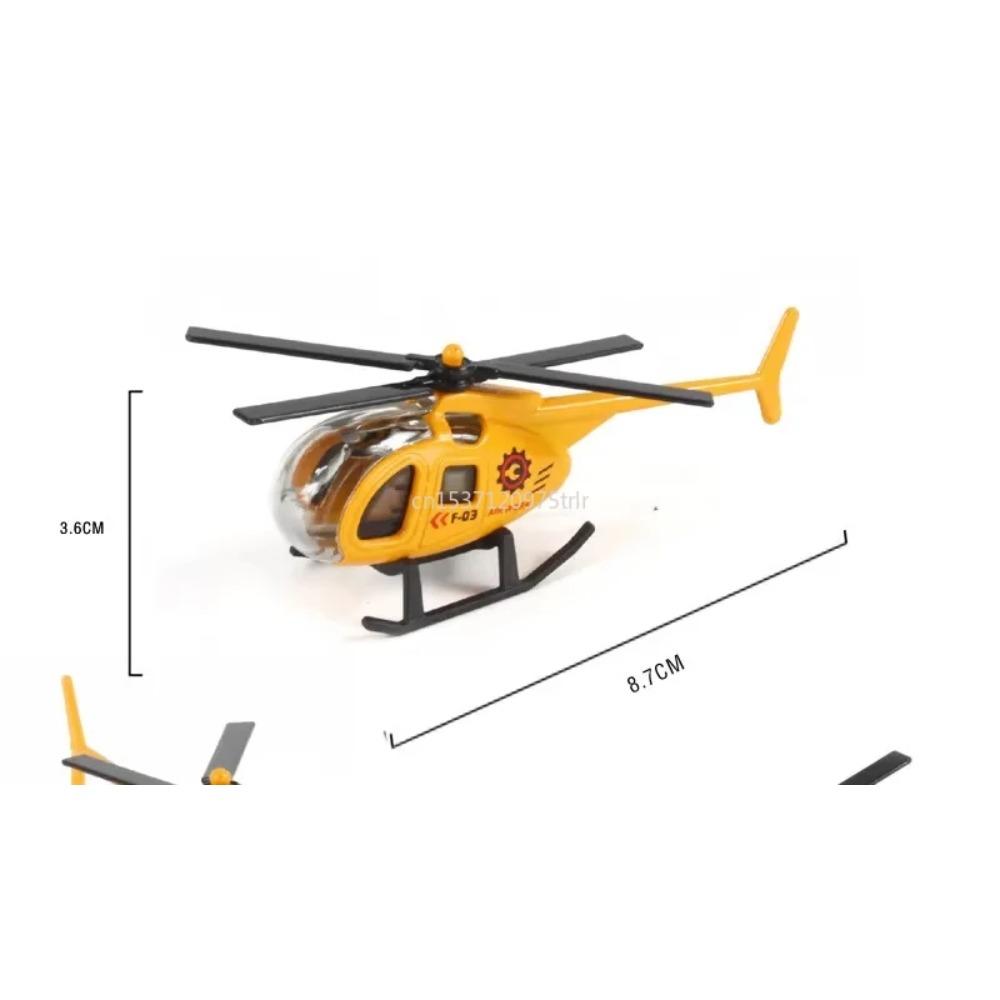 Alloy Helicopter Model Toys MINI Aircraft Military Collection Decorations Simulation Airplane Toys for Kids Boys Birthday Gift
