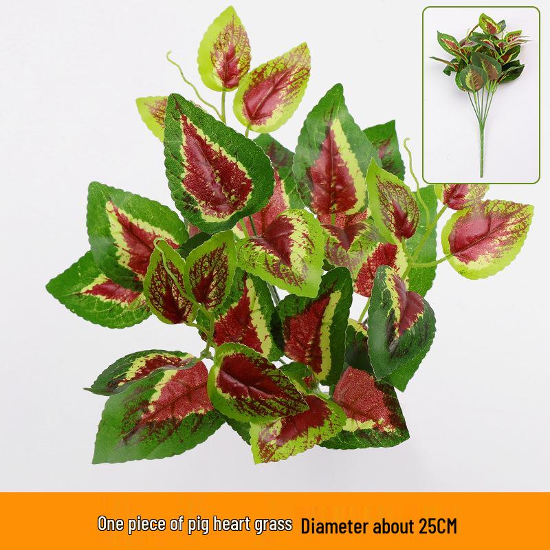 Persian Style Green Wall Hanging Grass Decoration for Indoor & Balcony Background