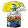 Japanese Anime Dragon Ball Z 3d Printed Angry Piccolo Standing And Ready for Fighting T-Shirt Kids Adults Cosplay Tops Clothing