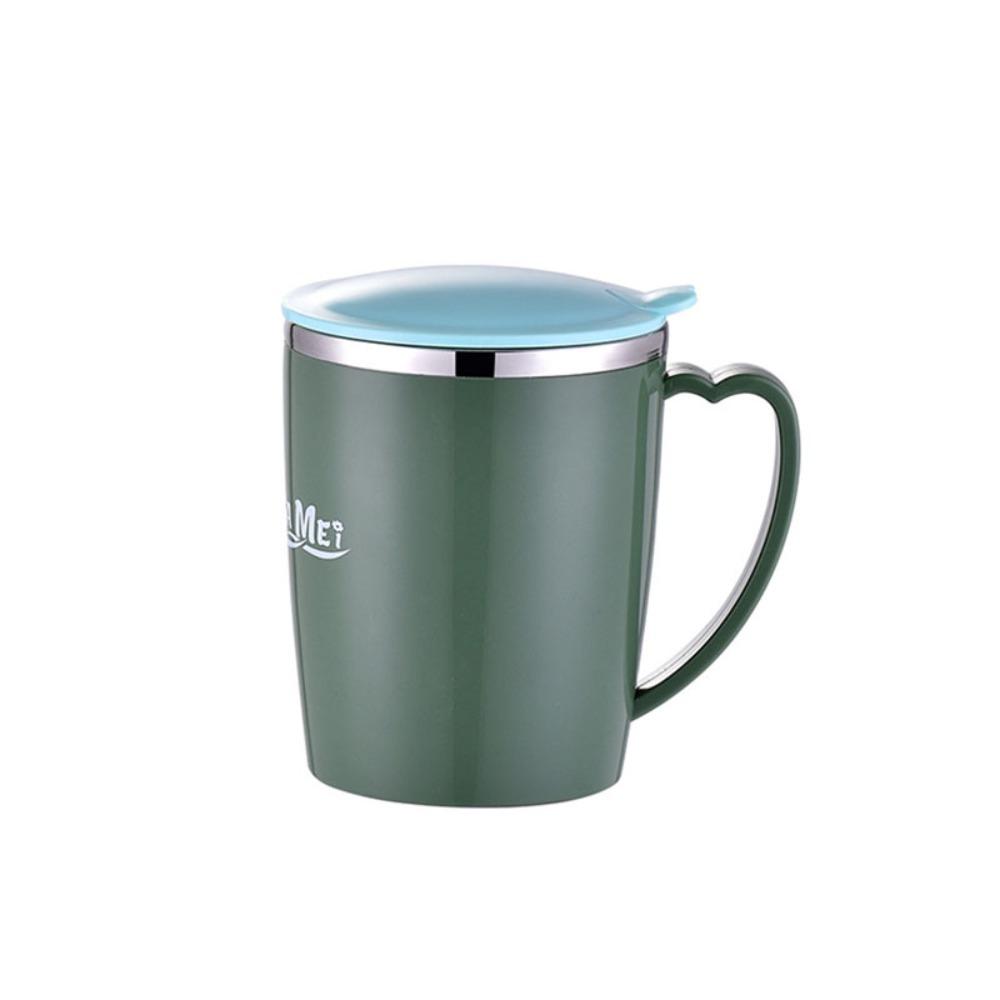350ml Thermal Coffee Cup 304 Stainless Steel Kid Milk Cup Drinkware Thermos Mug  Children Gift