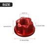 Effortless Assembly Kids Bike Bicycle Rear Wheel Axle Track Nut Pack of 2