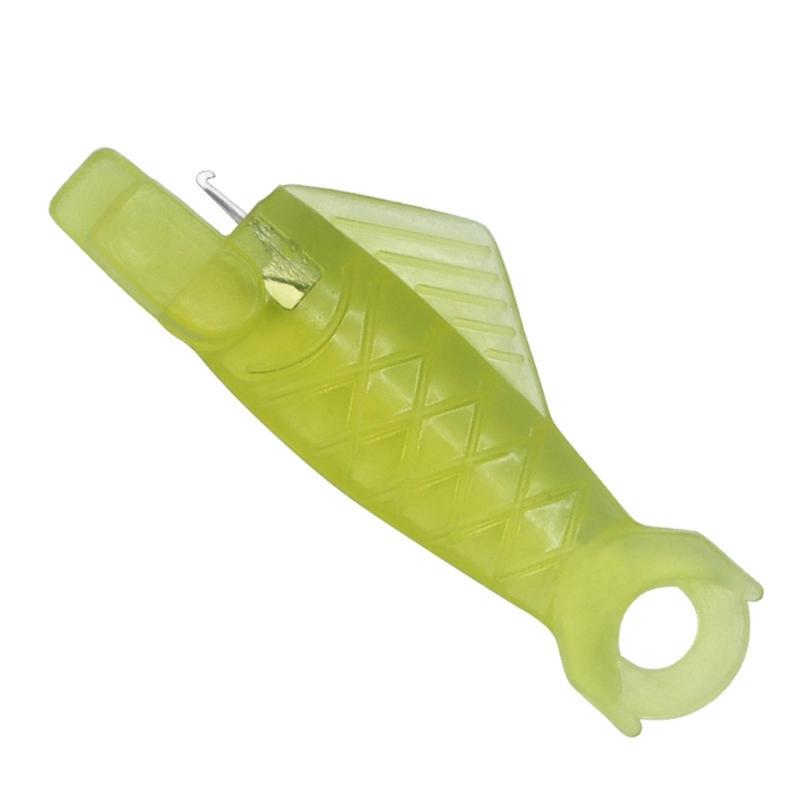 12Pcs Fish Shape Needle Threader Sewing Threading Aid Needle Threaders for Hand Stitching Tailoring and Embroidery