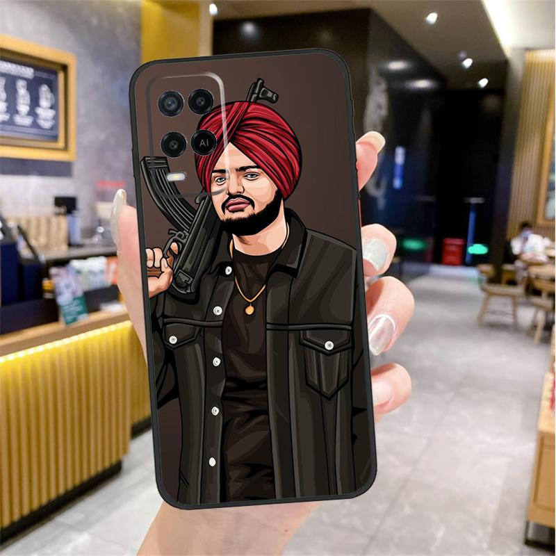 Sidhu Moose Wala Case For Oppo A5 Pro A15 A17 A57 A77 A60 A80 A40 A18 A38 A58 A78 A98 A96 A76 A16 A94 A74 A54