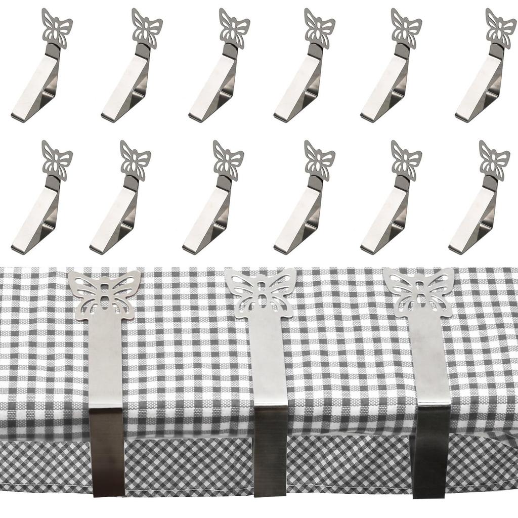 Table Securing Clips Heavy Duty Table Decor Butterfly Clips Decorative Table Fasteners For Restaurants Banquets Buffets