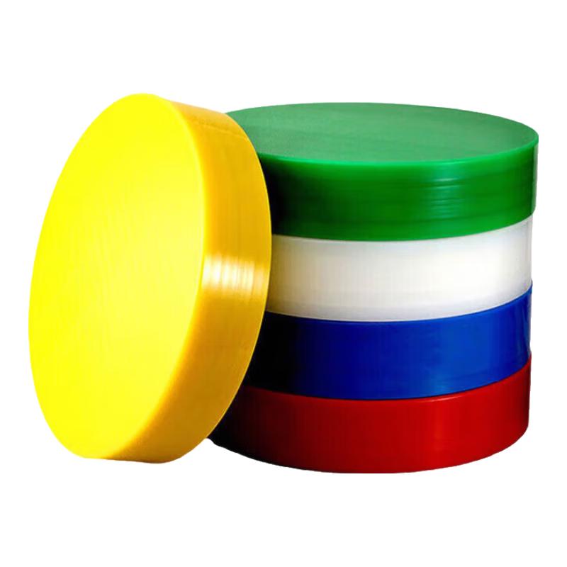 PE Plastic Antibacterial Round Chopping Board