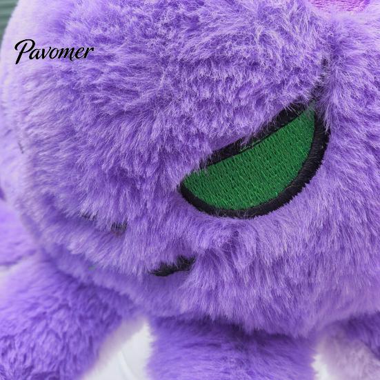 Children Octopus Doll Devil Plush Toy, Soft Stuffed Dark Decor, Desk Ornament Eight Tentacle Sea Animal Pillow, Gift for Halloween Christmas Birthday
